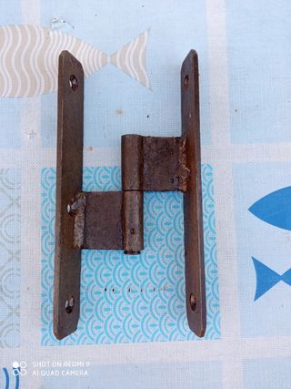 lote de tres bisagras antiguas Viejas,ferretería,