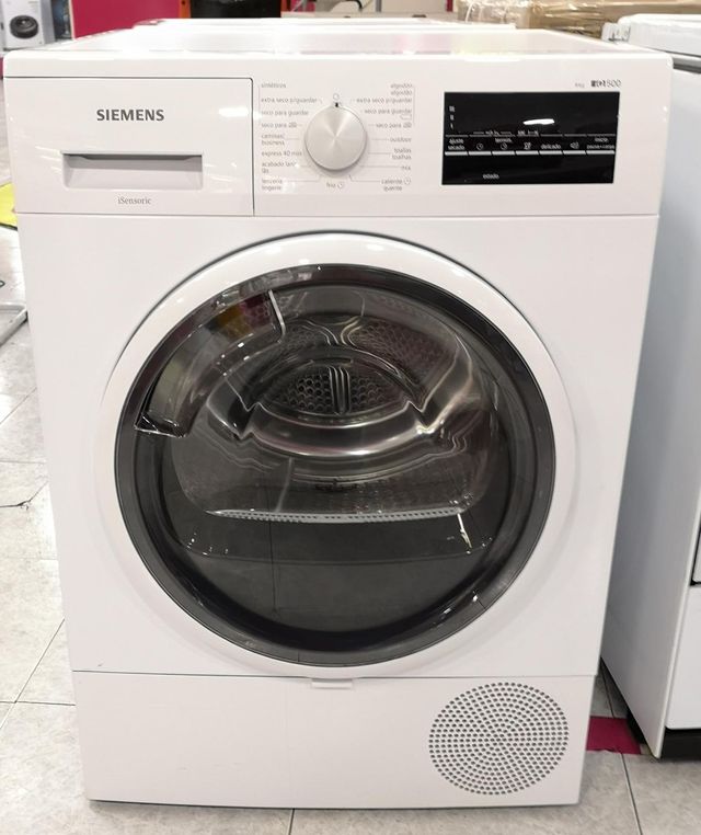 SECADORA SIEMENS ISENSORIC 8KG IQ500 WT47R461ES\/01 de segunda mano por