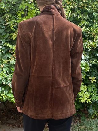 Chaqueta de ante