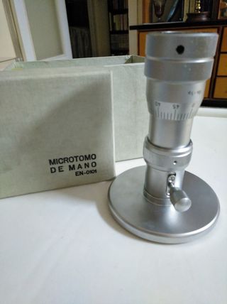 Microtomo de mano. REBAJADO
