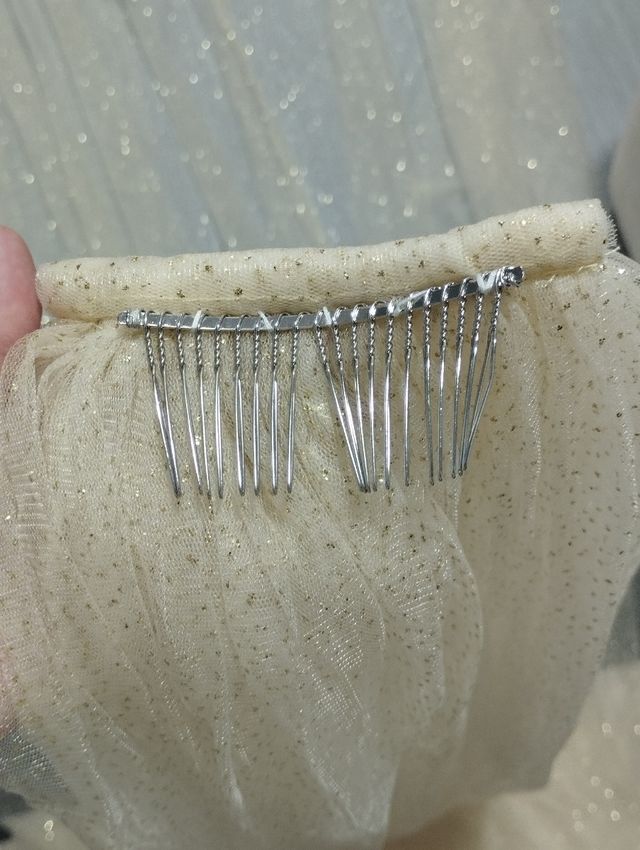 Velo novia Dorado nuevo