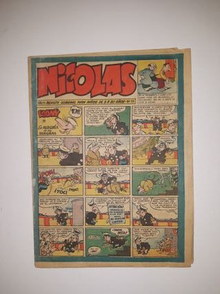 NICOLAS Revista tebeo Semanal año V nº 111 años 50