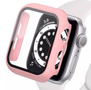 Vidrio templado + cubierta para Apple Watch