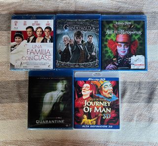 Peliculas blu ray precintadas