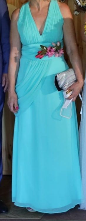 vestido largo de celebracion