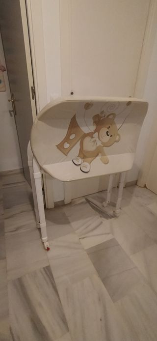 bañera y cambiador bebé