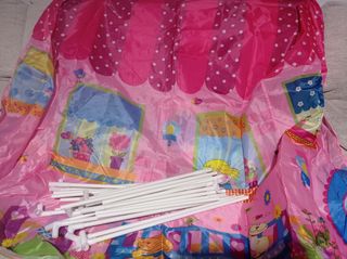 Casita de tela para niñas