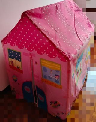 Casita de tela para niñas