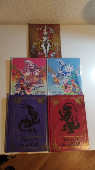 Set artbooks pokemon