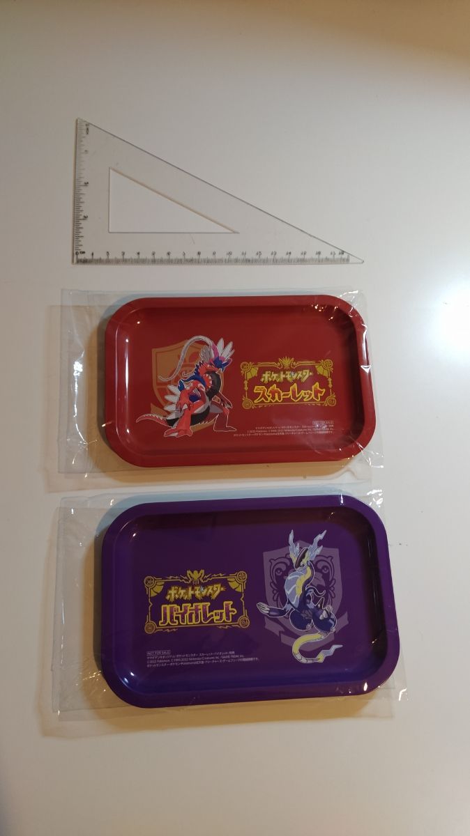 Imagen de Bandejas (mini) Pokemon escarlata y púrpura 