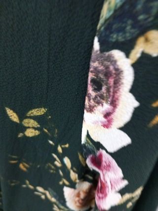 Vestido largo flores