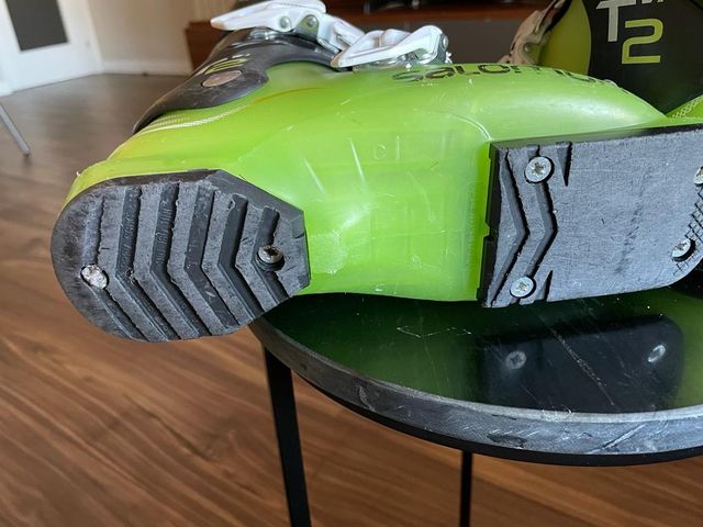 Botas esquí Salomon num 19 niño niña