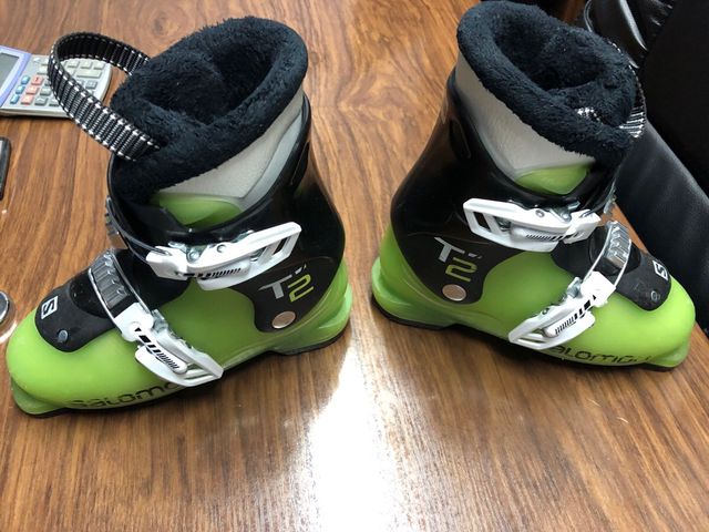 Botas esquí Salomon num 19 niño niña