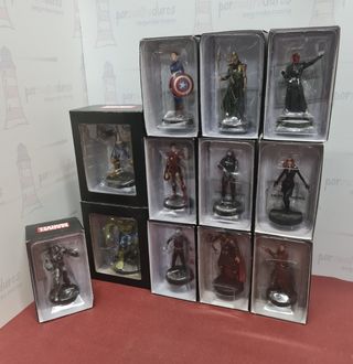 10 Figuras Marvel Pintadas a mano Altaya + 2 XL