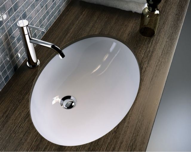 LAVABO BAÑO DISEÑO OVALADO