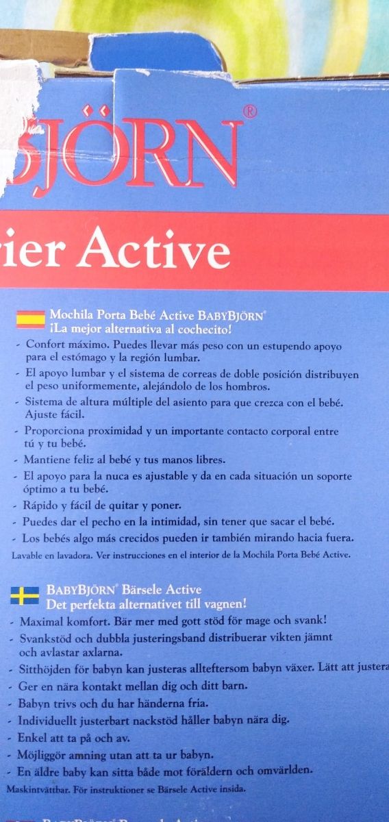Mochila portabebé
