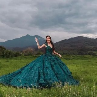Vestido de fiesta, quinceañera 
