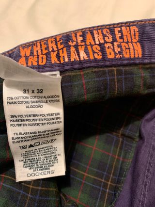 Dockers Alpha Collection pana