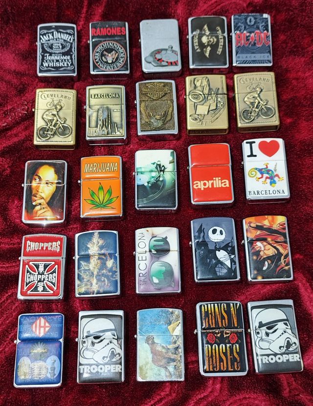 25 Mecheros Nuevos sin usar