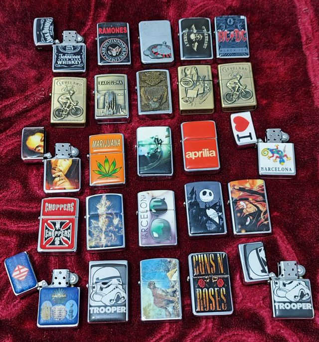 25 Mecheros Nuevos sin usar