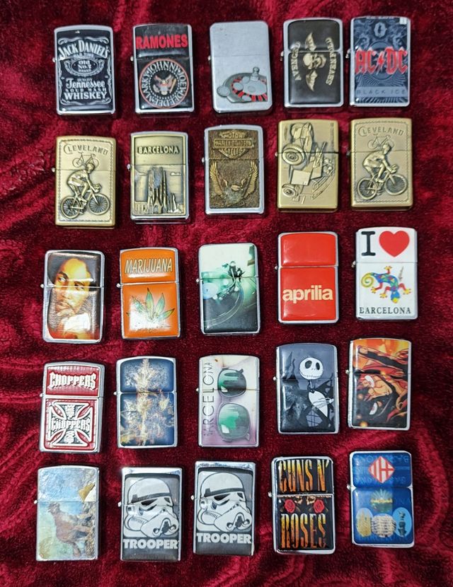 25 Mecheros Nuevos sin usar