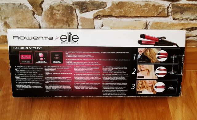 Plancha, rizador pelo Rowenta
