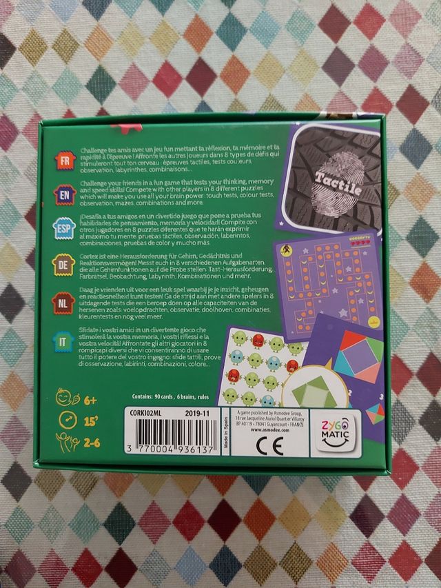 Juego de mesa CÓRTEX 2 Challenge