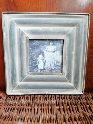 portafoto da appendere in metallo stile shabby