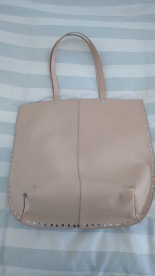 Bolso piel Zara