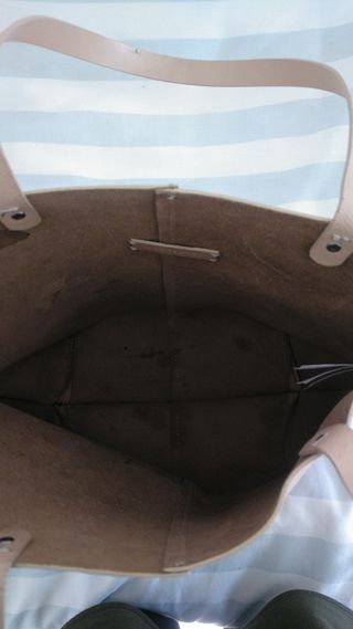 Bolso piel Zara