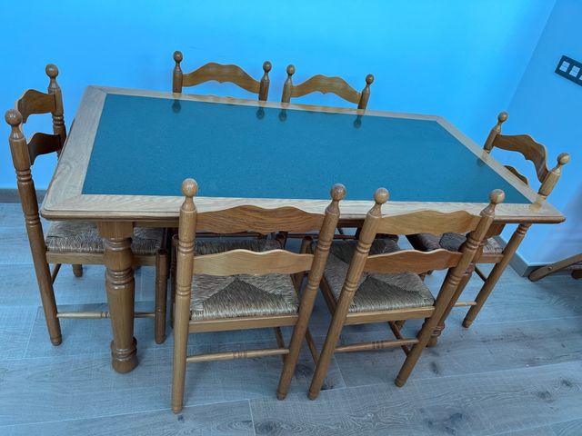 tavolo e 6 sedie
