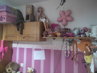 Habitación juvenil cama nido madera