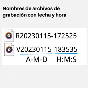 Grabadora Voz 64GB