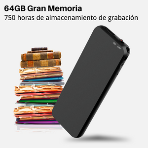 Grabadora Voz 64GB