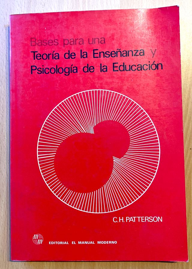 Libro CH PATTERSON Teoría de la Enseñanza...