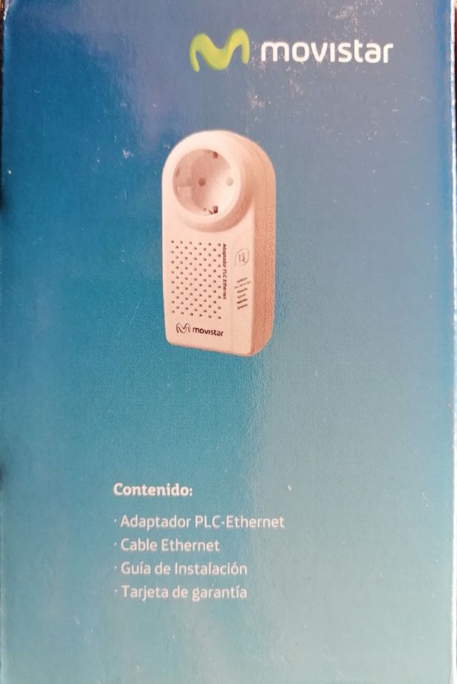 Adaptador PLC Ethernet de Movistar