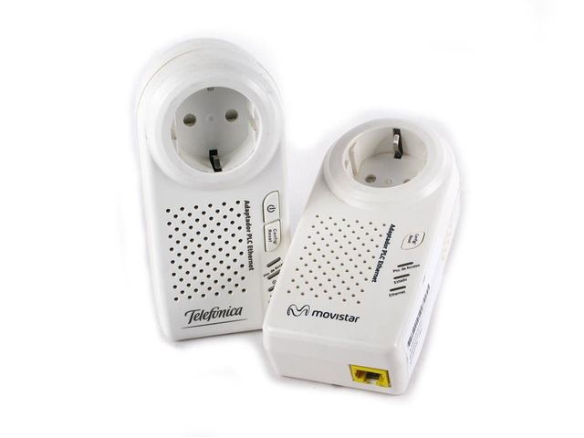 Adaptador PLC Ethernet de Movistar