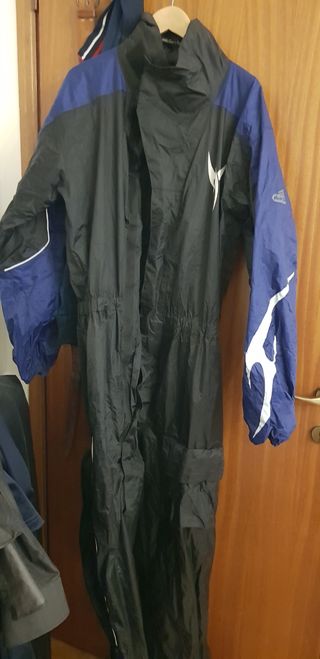 tuta antipioggia da moto foderata