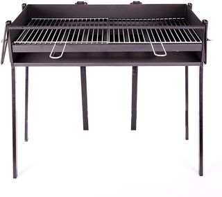 Barbacoa de leña de 80cm de largo y 40cm de ancho
