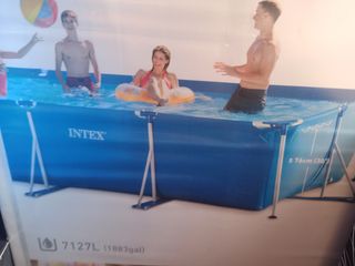 piscina intex rectangular 4x2m