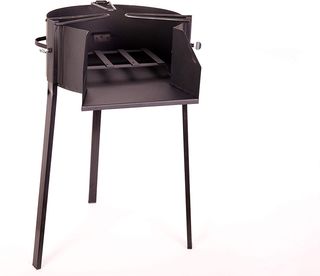Barbacoa de leña redonda de 40cm fabricada ESPAÑA