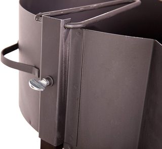 Barbacoa de leña redonda de 40cm fabricada ESPAÑA