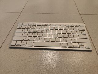 Teclado Inalámbrico Blanco Bluetooth
