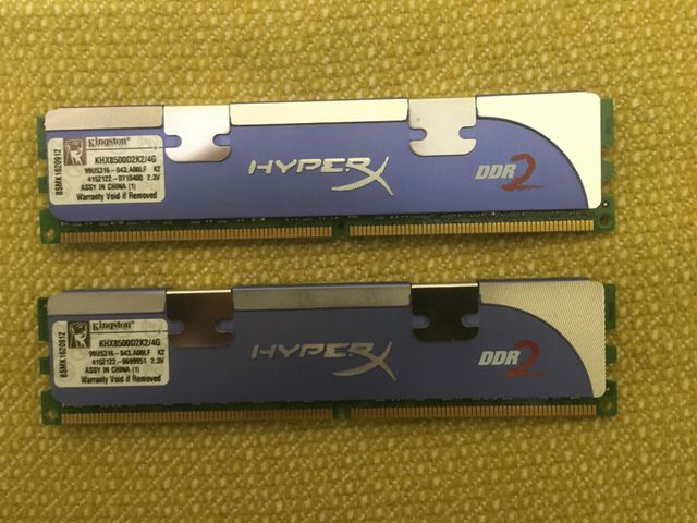 Memoria 4GB DDR2 Kingston HyperX KHX8500D2K2\/4G de segunda mano por 12 ...
