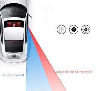 Espejo magnetico para coches