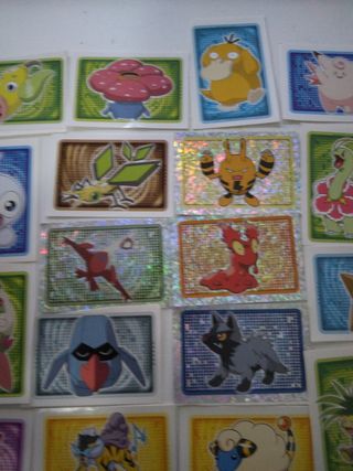 Pegatinas Pokémon del 2005