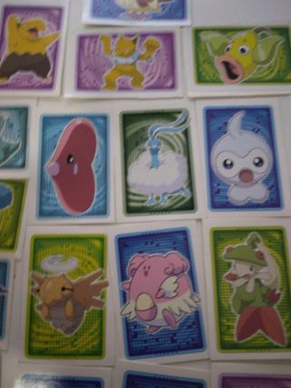 Pegatinas Pokémon del 2005