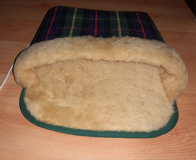 Calientapies electrico.