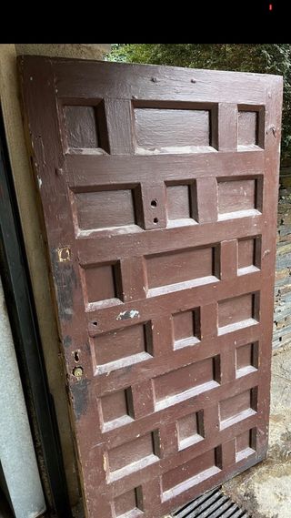 PUERTA MADERA MUY ANTIGUA