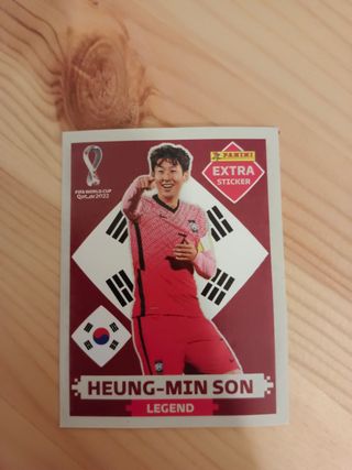 Heung min son extra sticker